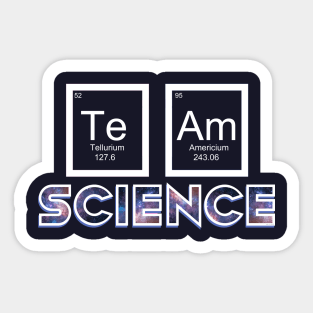 Team Science Sticker